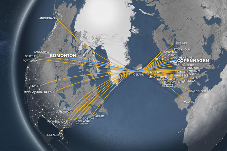 Billige flybilletter fra København (CPH) til Edmonton (YEG)