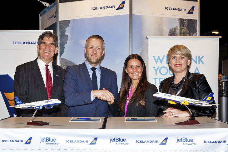 Is IcelandAir partners with anyone?